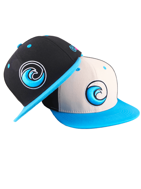 Wave Snapback Baseball Hat
