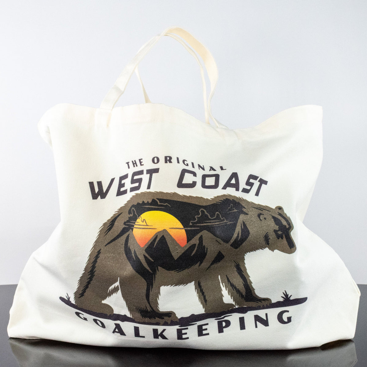 Mountain Grizzly Tote Bag - West Coast Goalkeeping