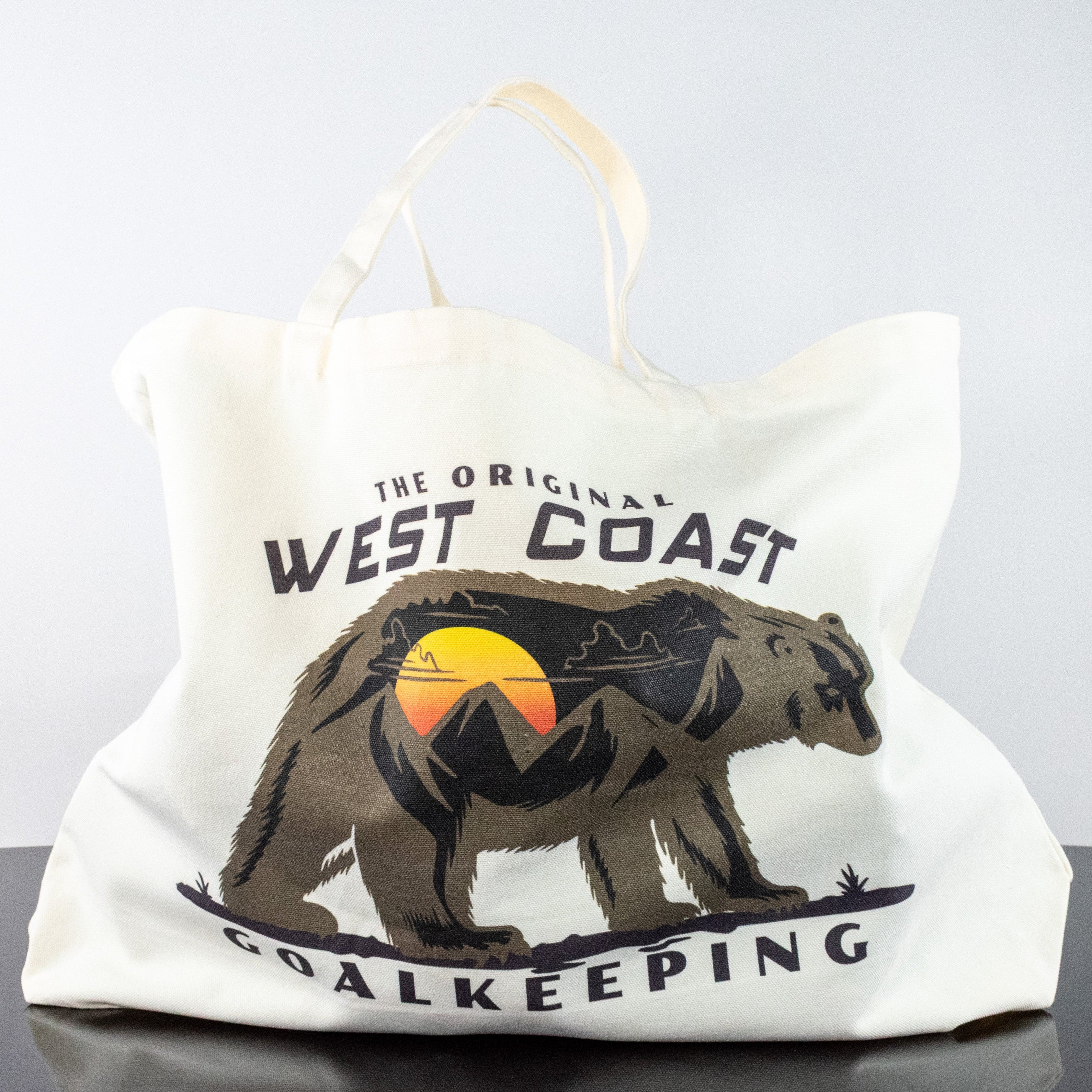 Mountain Grizzly Tote Bag - West Coast Goalkeeping