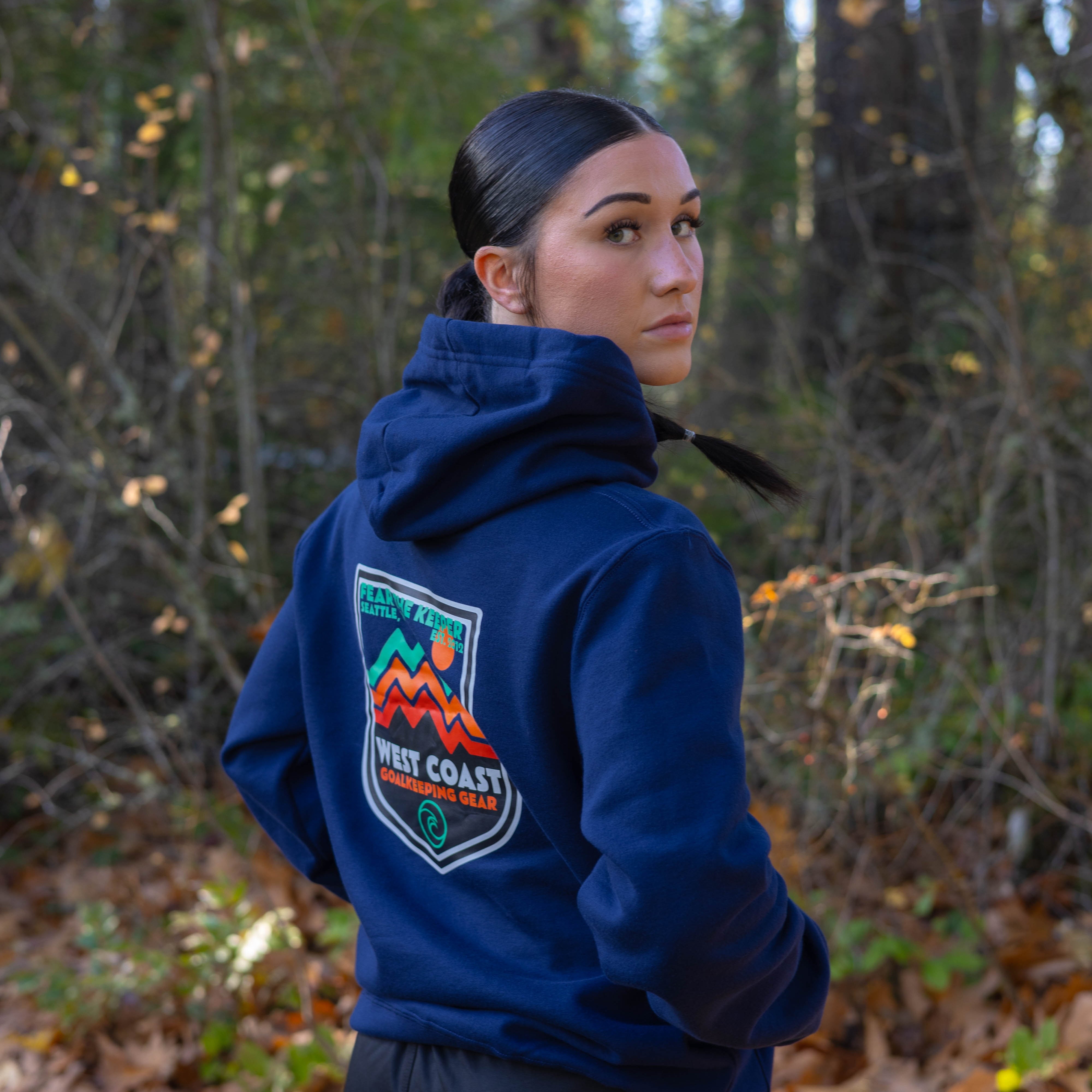 Cascade Crest Hoodie - West Coast Goalkeeping