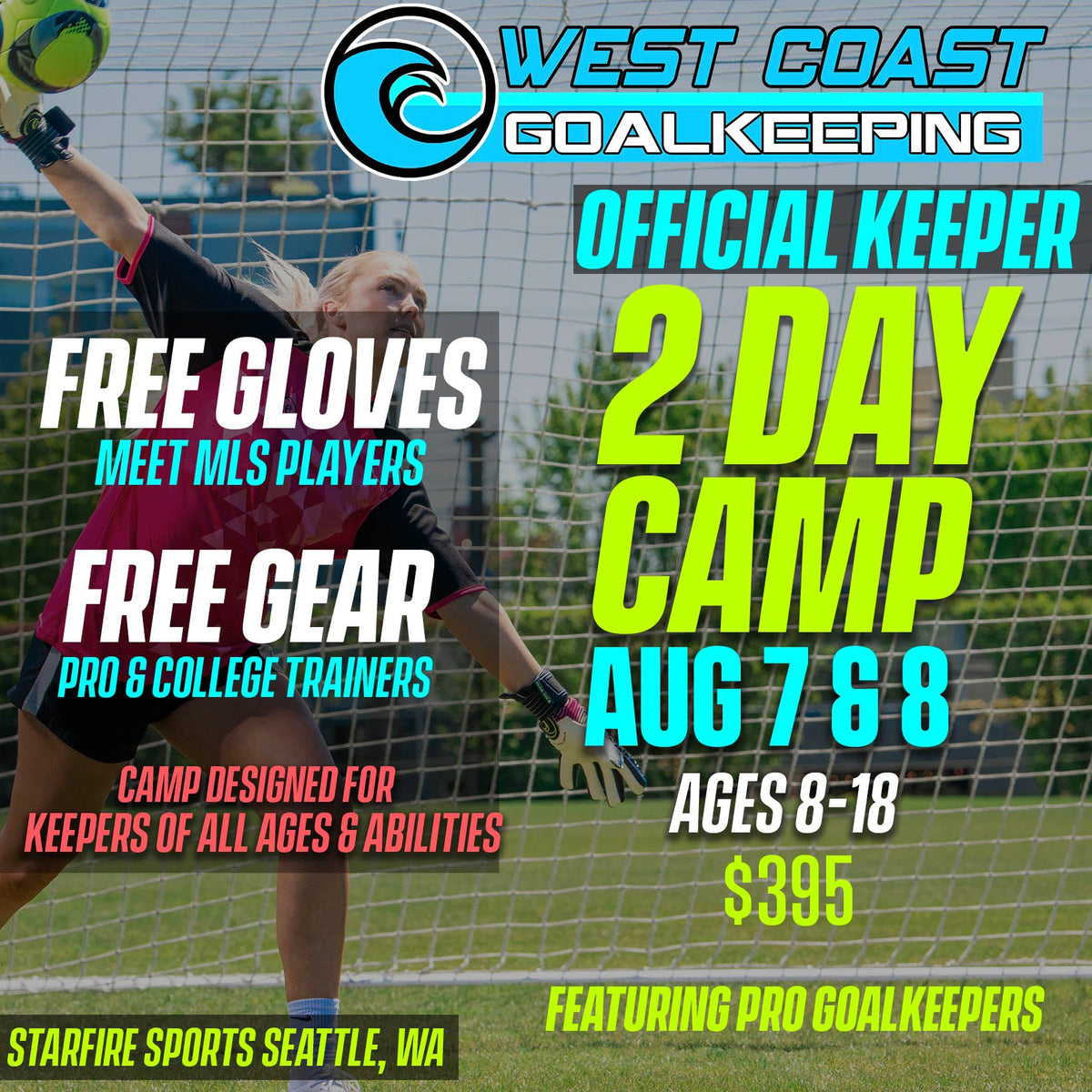 WCGK Seattle Summer Day Camp - 2 DAY, AUG 7/8
