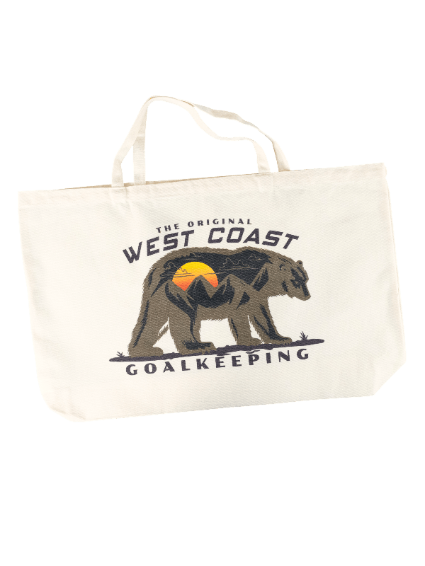 Mountain Grizzly Tote Bag - West Coast Goalkeeping