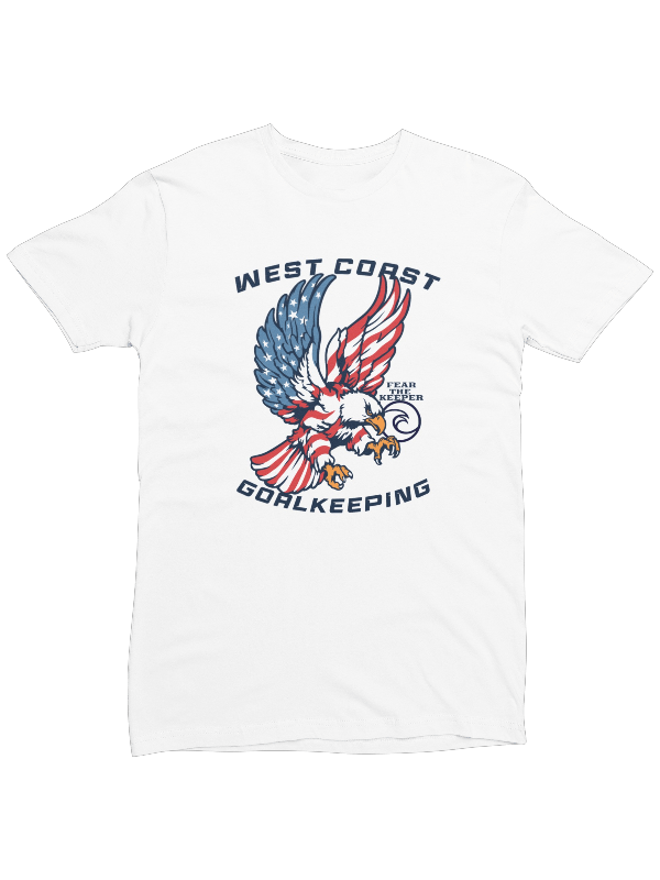 Stars & Stripes T-Shirt - West Coast Goalkeeping