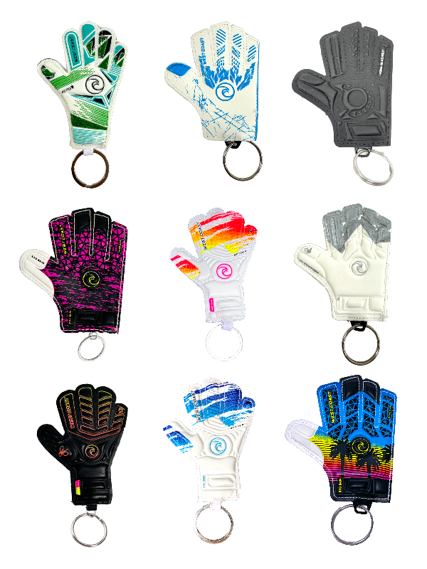 Mini Glove Keychains - West Coast Goalkeeping