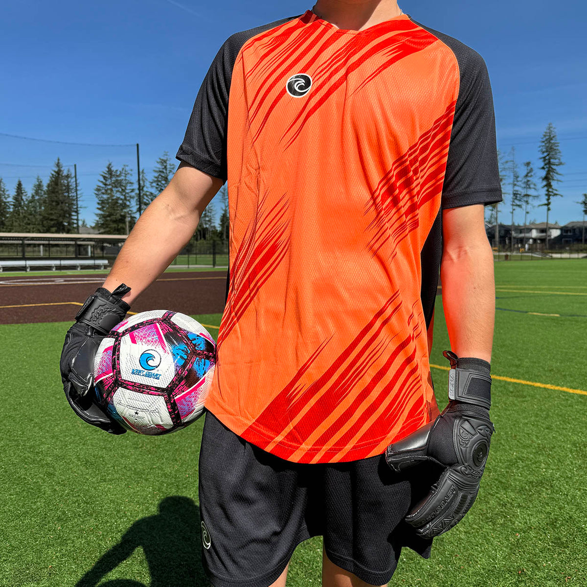 Rival Orange Goalkeeper Kit