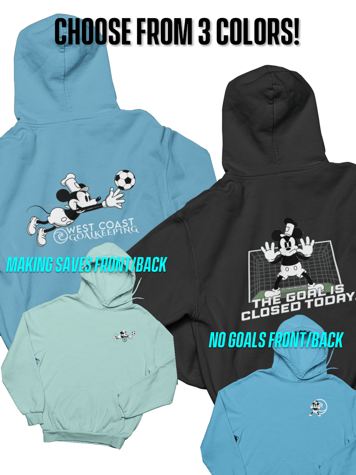 Steamboat Willie Hoodie