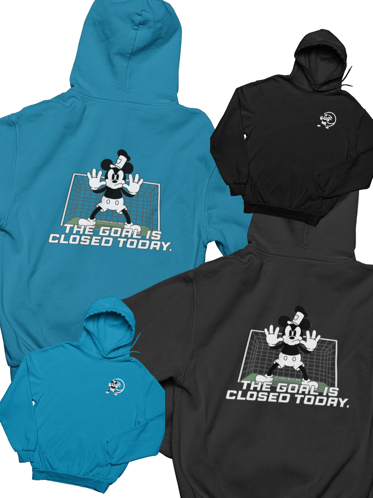 Youth Steamboat Willie Hoodie