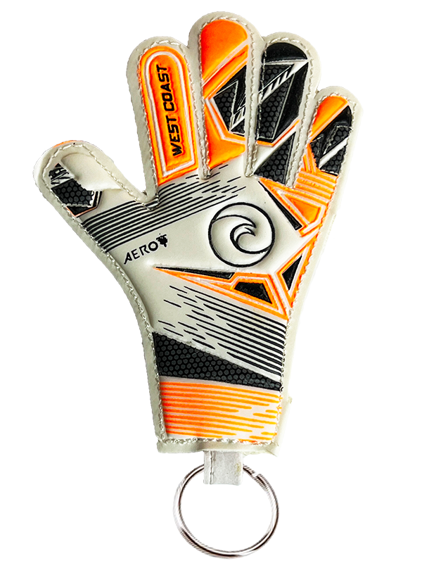 Goalie glove top keychain