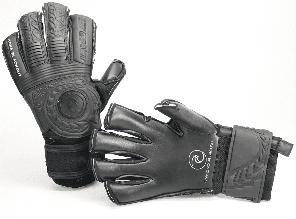 Blackout goalkeeper gloves sales