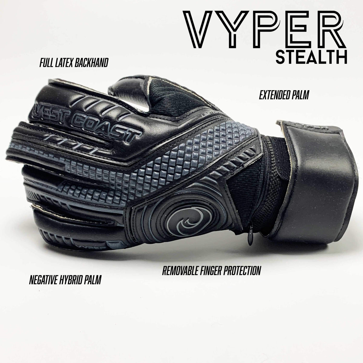 VYPER Stealth Blackout - West Coast Goalkeeping