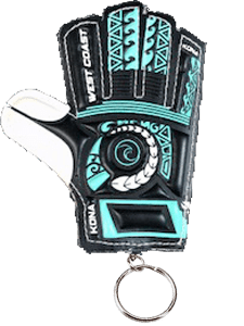 Mini Glove Keychains - West Coast Goalkeeping